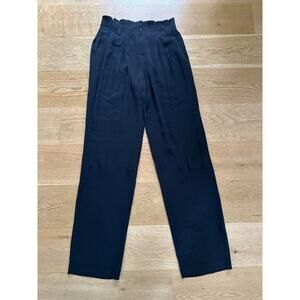 Alexander Wang - Womens High Waisted Trousers in Black